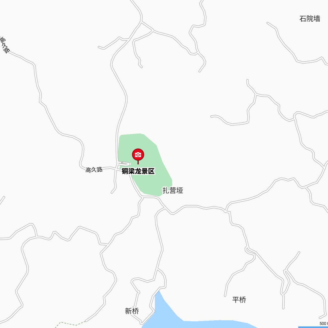 铜梁龙景区地图